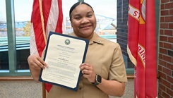 Five Sailors, attached to Navy Medicine Readiness and Training Command New England were advanced to the rank of Hospital Corpsman Third Class, March 2026.