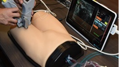 A demonstration of the AI-GUIDE system is done during a visit to VelocityTX 