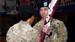 Fort Drum’s Soldier Recovery Unit welcomed its new commander and bid farewell to the outgoing senior leader during a change of command ceremony at Fort Drum’s Magrath Sports Complex, July 17, 2025.