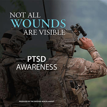PTSD Awareness infographic