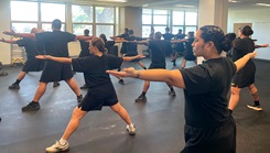 Soldiers from the 411th Engineer Battalion partnered with the 25th Infantry Division’s Holistic Health and Fitness team to take part in Operation Holistic Warrior—a groundbreaking behavioral change initiative aimed at empowering soldiers to reclaim ownership of their health, performance, and resilience.