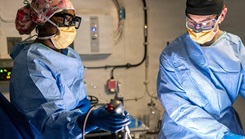 Surgery at sea