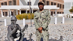 U.S. Navy Lt. Emmanuel Dadzie, chief informatics officer at Navy Medicine Readiness and Training Command Twentynine Palms