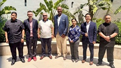 Military representatives from Landstuhl Regional Medical Center (LRMC), U.S. Africa Command (USAFRICOM), and Special Operations Command Africa (SOCAFRICA) pose for a group photo with leaders from the Libyan Armed Forces' Directorate of Medical Services