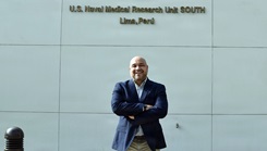 Miguel Ramirez posing for a picture