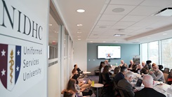 Military and civilian partners meet in NIDHC's conference space