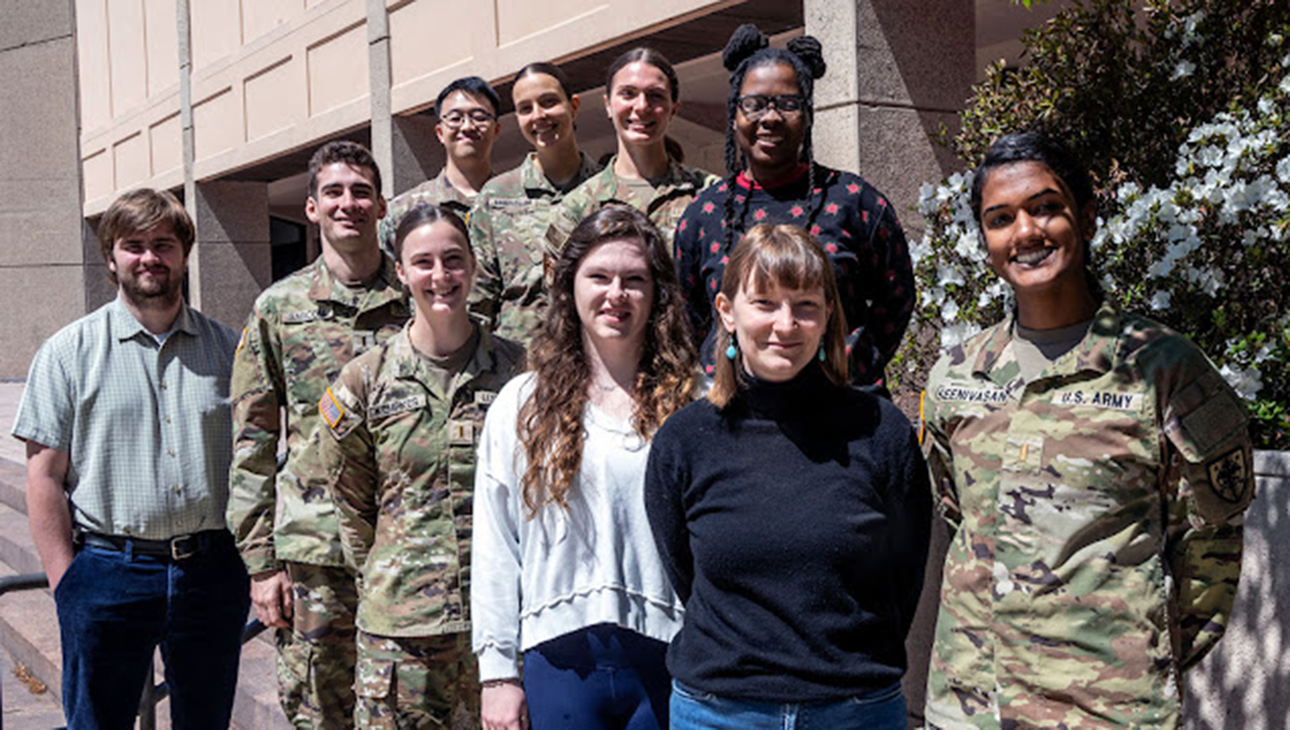 Top row (left to right): Jason Lee, Lily Haghpassand, Rabea Pfaff, Yoland Victor. Bottom row (left to right): Russell Maloney, Rich Sarcone, Jenova Kempkes, Alex Graninger, Izzy Swafford, Srija Seenivasan. Not pictured: Arianna Valeri, Maria Leondaridis, Urmi Kumar, Katie Lee, Piper Deleon, Miranda Janvrin, Rebecca Hallameyer, Dr. Krys Radomski. 