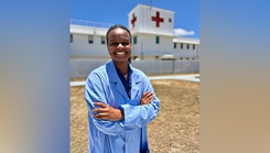 U.S. Navy Hospital Corpsman Alondrea McNeill