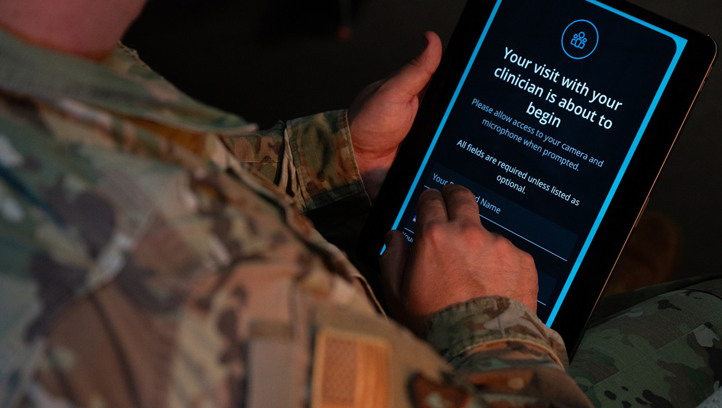 Military personnel using BRAVE