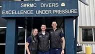 NMCSD Dermatology residents at the Navy Southwest Region Dive Locker.