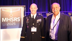 Military personnel posing at the MHSRS