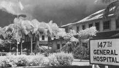 Tripler Army Hospital on or very near the Pearl Harbor Day attacks of Dec. 7, 1941, the “Day of Infamy” that launched the U.S. into World War II. Tripler was the largest hospital in the Territory of Hawaii. Army nurse Kathryn Doody was on call that day as she recounted in her video recollections. (Photo courtesy U.S. Army)