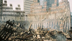 Photo of Twin Towers aftermath
