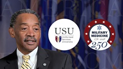 Uniformed Services University (USU) President Dr. Jonathan Woodson