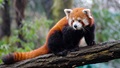 Red panda at the Smithsonian’s National Zoo