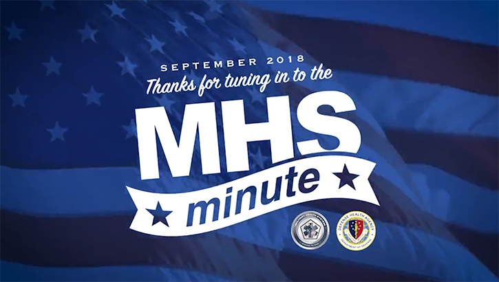 Link to Video: MHS Minute September 2018