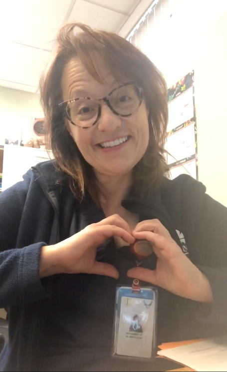 Link to Video: Nurse holding up a heart