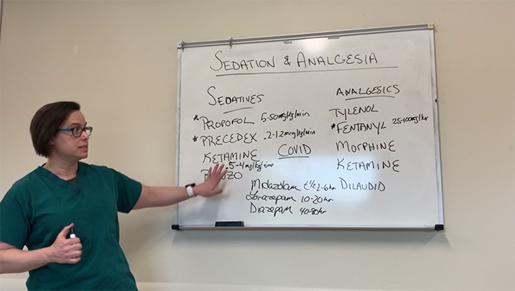 Sedation and Analgesia in the ICU during COVID-19
