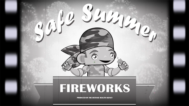 Summer Safety Campaign Fireworks Safety
