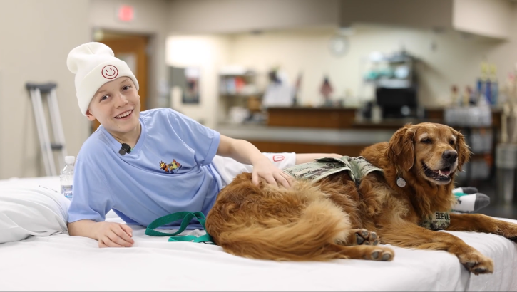 Walter Reed's Facility Dogs Make an Impact: Ryan Mackey