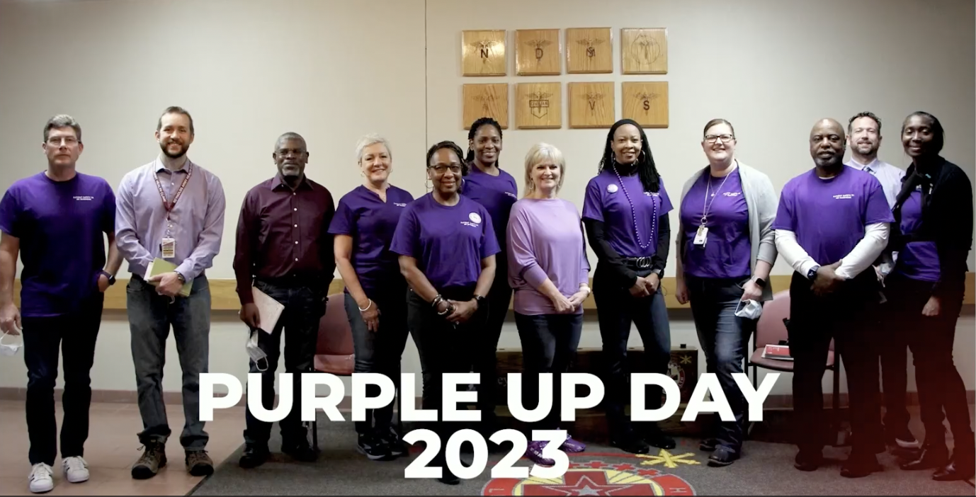 Purple Up Day 2023: DHA Honors Military Kids