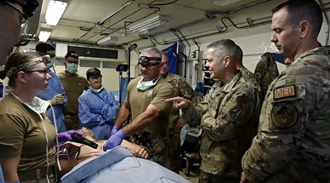 Link to Video: More than 130 Total Force medics integrated with combat warfighters and international partners during the nation’s largest live-fire exercise, Northern Strike Exercise 26-2, in Alpena, Michigan.